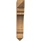 Ekena Millwork Olympic Arts & Crafts Smooth Bracket, Western Red Cedar, 5 1/2"W x 28"D x 32"H BKT06X28X32OLY03SWR - alternate 4